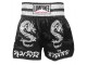 Short Muay Thai Enfants Lumpinee : LUM-038 Noir-K